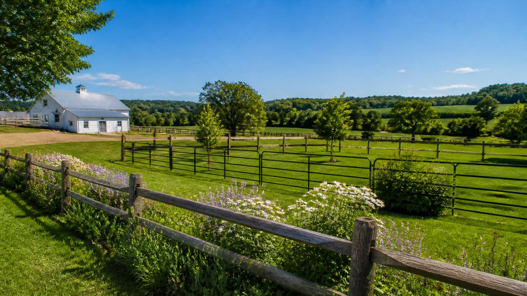 Various fence styles surrounding homes and rural properties in Albany WI. Various fence styles surrounding homes and rural properties in Albany WI.