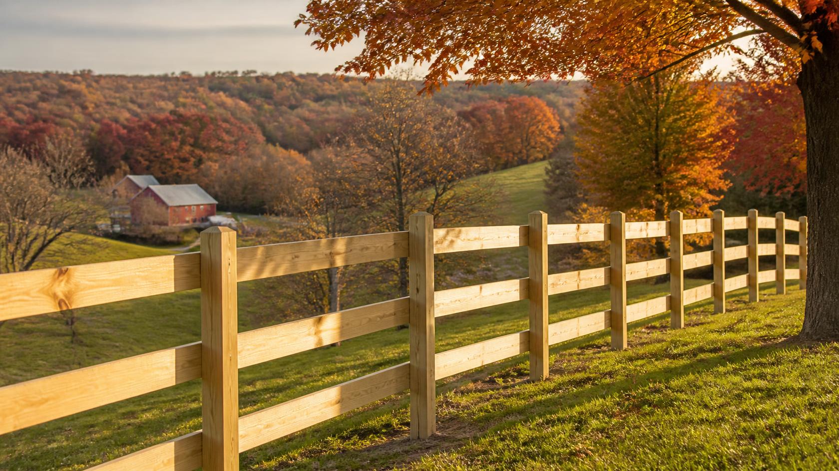 Residential fence installation in Mount Carroll, IL being planned during October before winter weather and freezing conditions arrive. Residential fence installation in Mount Carroll, IL being planned during October before winter weather and freezing conditions arrive.