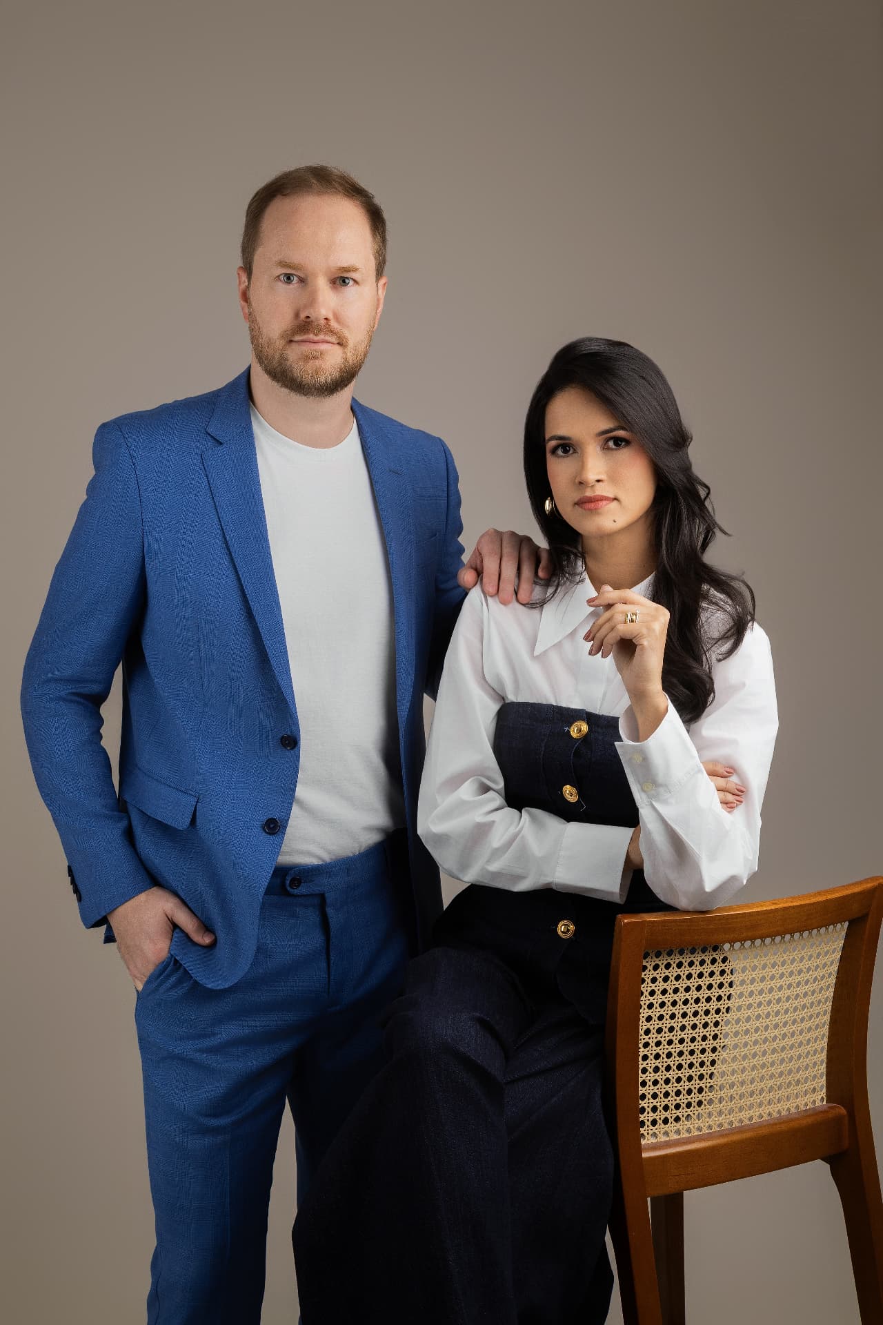 Jhonathon Berger e Suelen Scott, instrutores do Comercial de Alta Performance