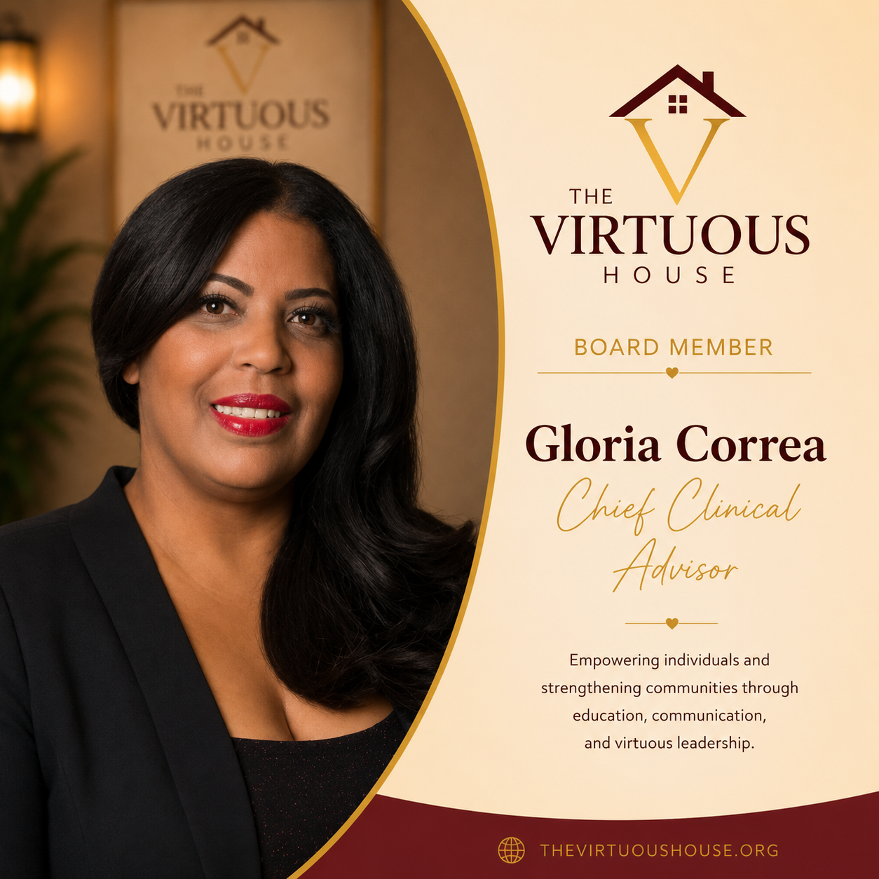 Gloria Correa, Chief Clinical Advisor