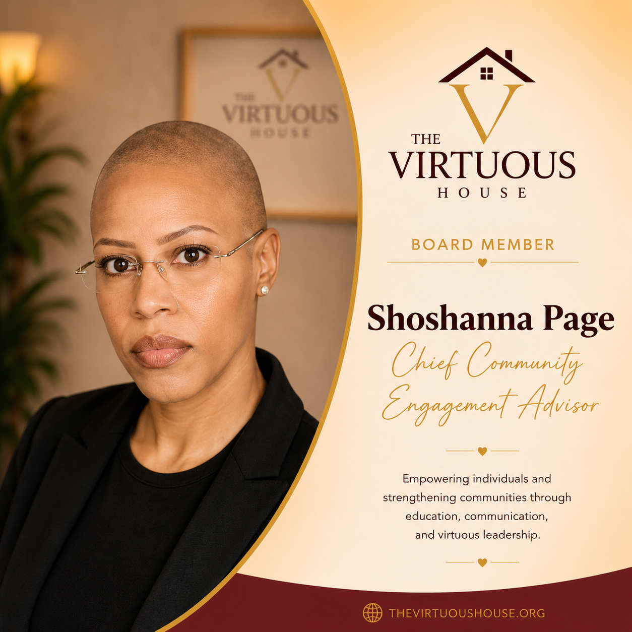 Shoshanna Page, Chief Community Engagement Advisor