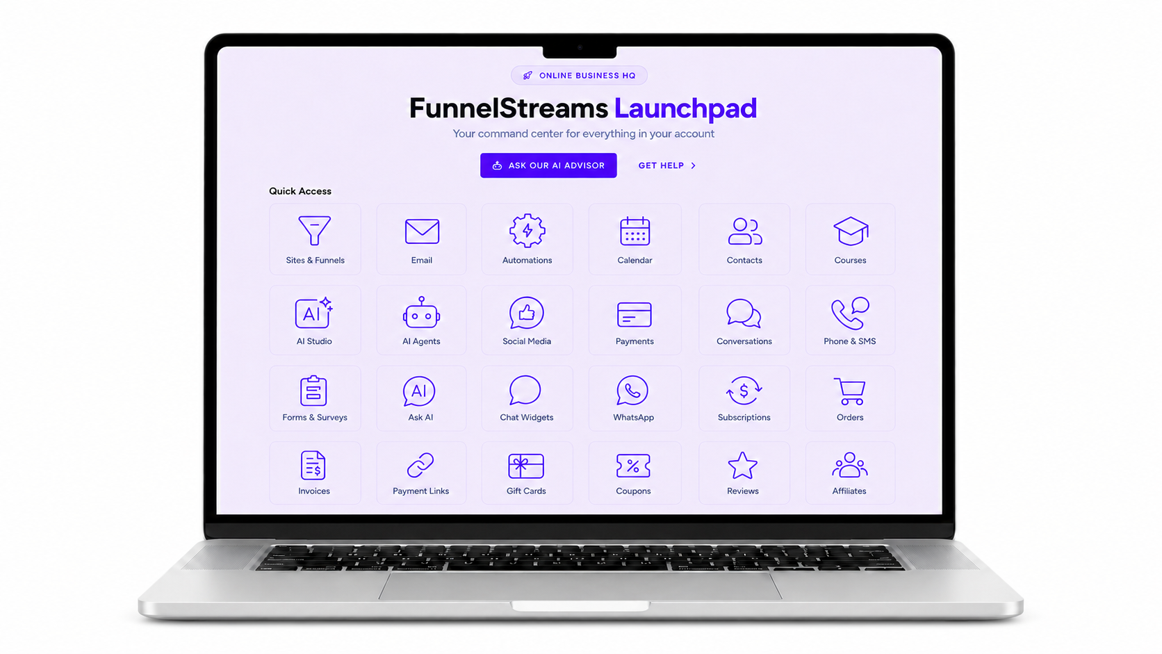 FunnelStreams AI Dashboard