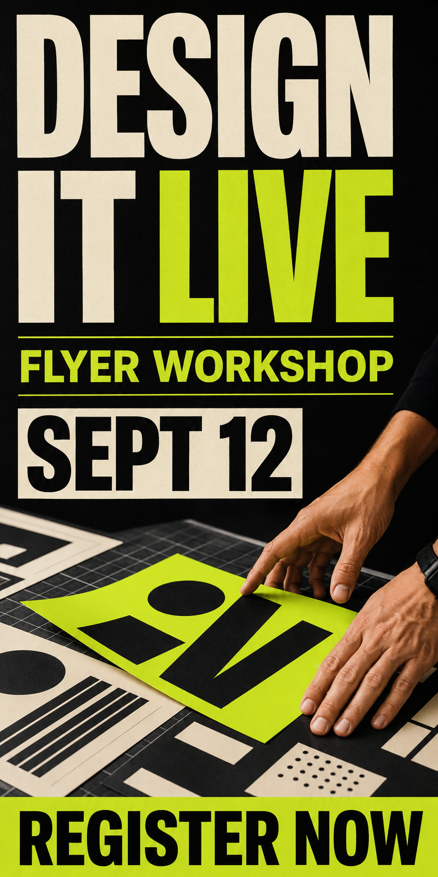 Workshop or Masterclass Flyer