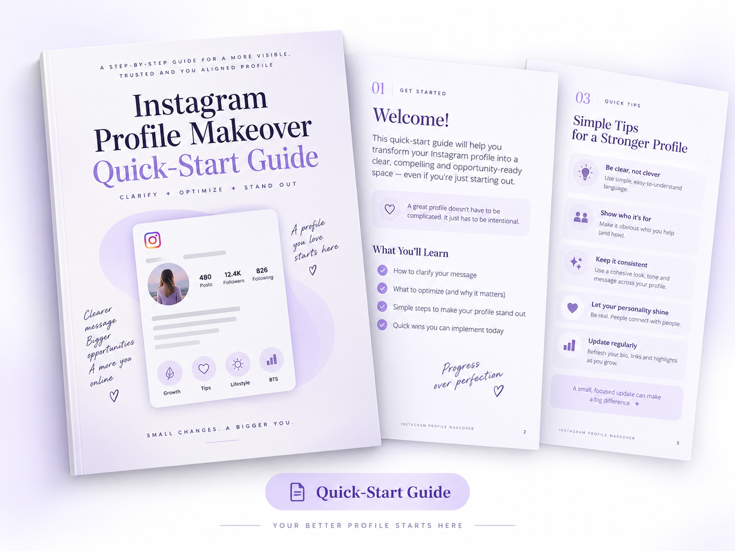 Quick-Start Guide mockup