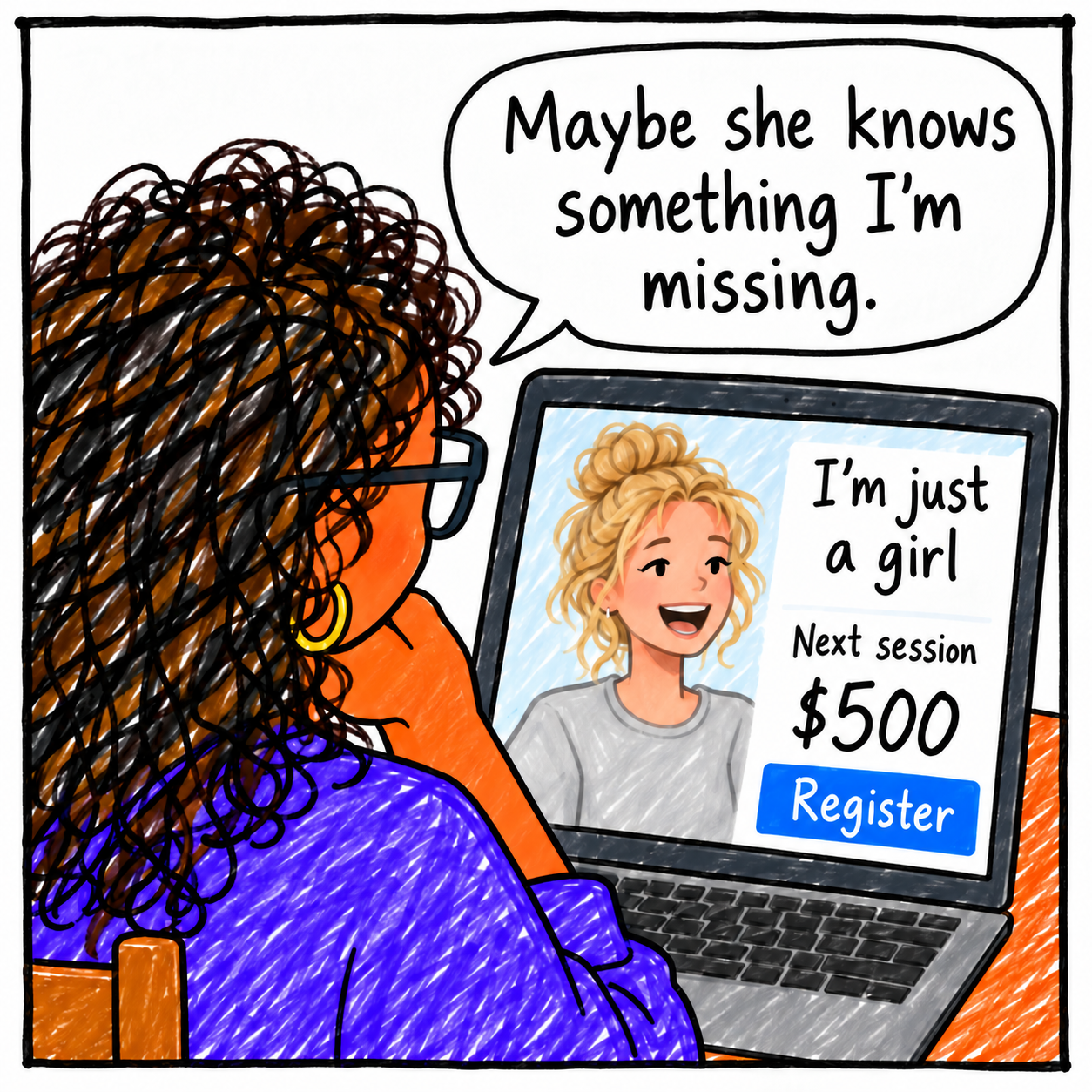 Carousel comic panel 8