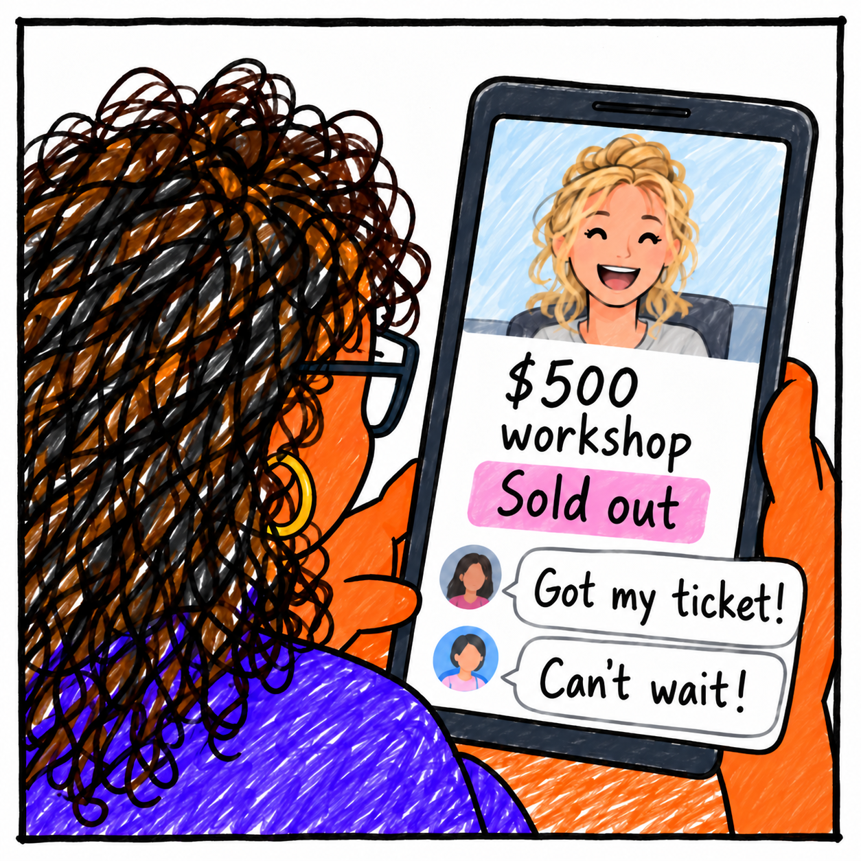 Carousel comic panel 7