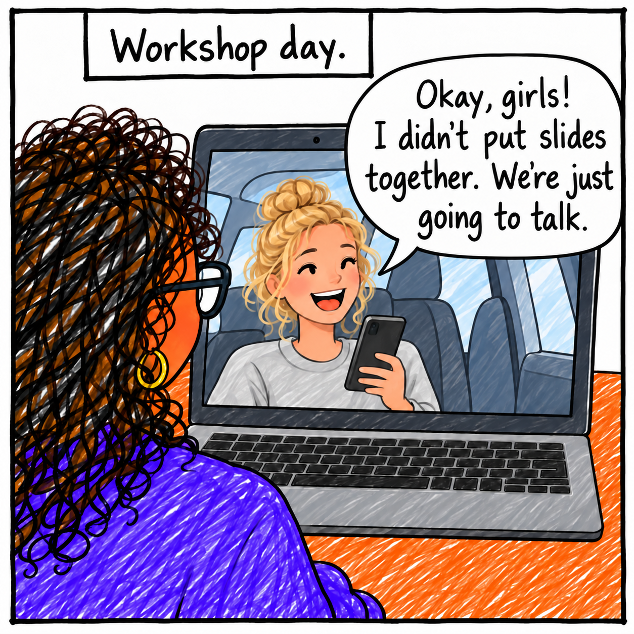 Carousel comic panel 9