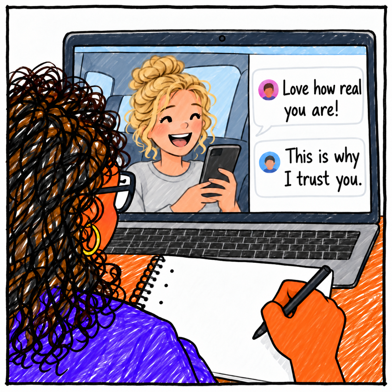 Carousel comic panel 10