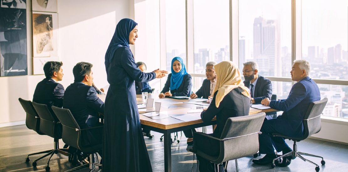 Team celebrating growth