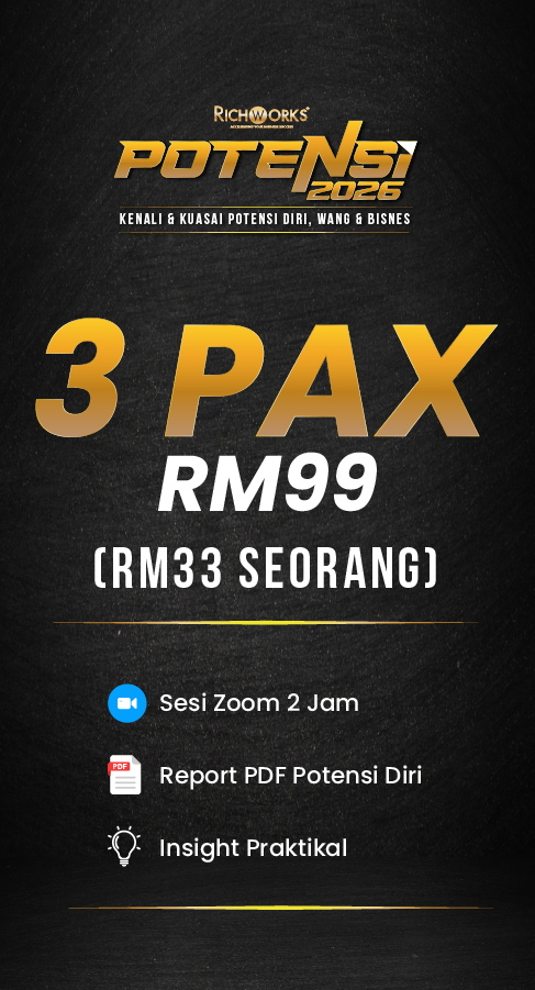 Pakej 3 Pax - Paling Laris