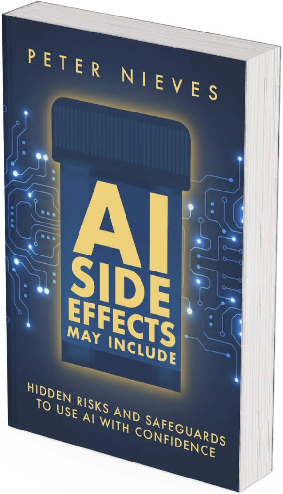 AI: Side Effects May Include by Peter Nieves, book cover