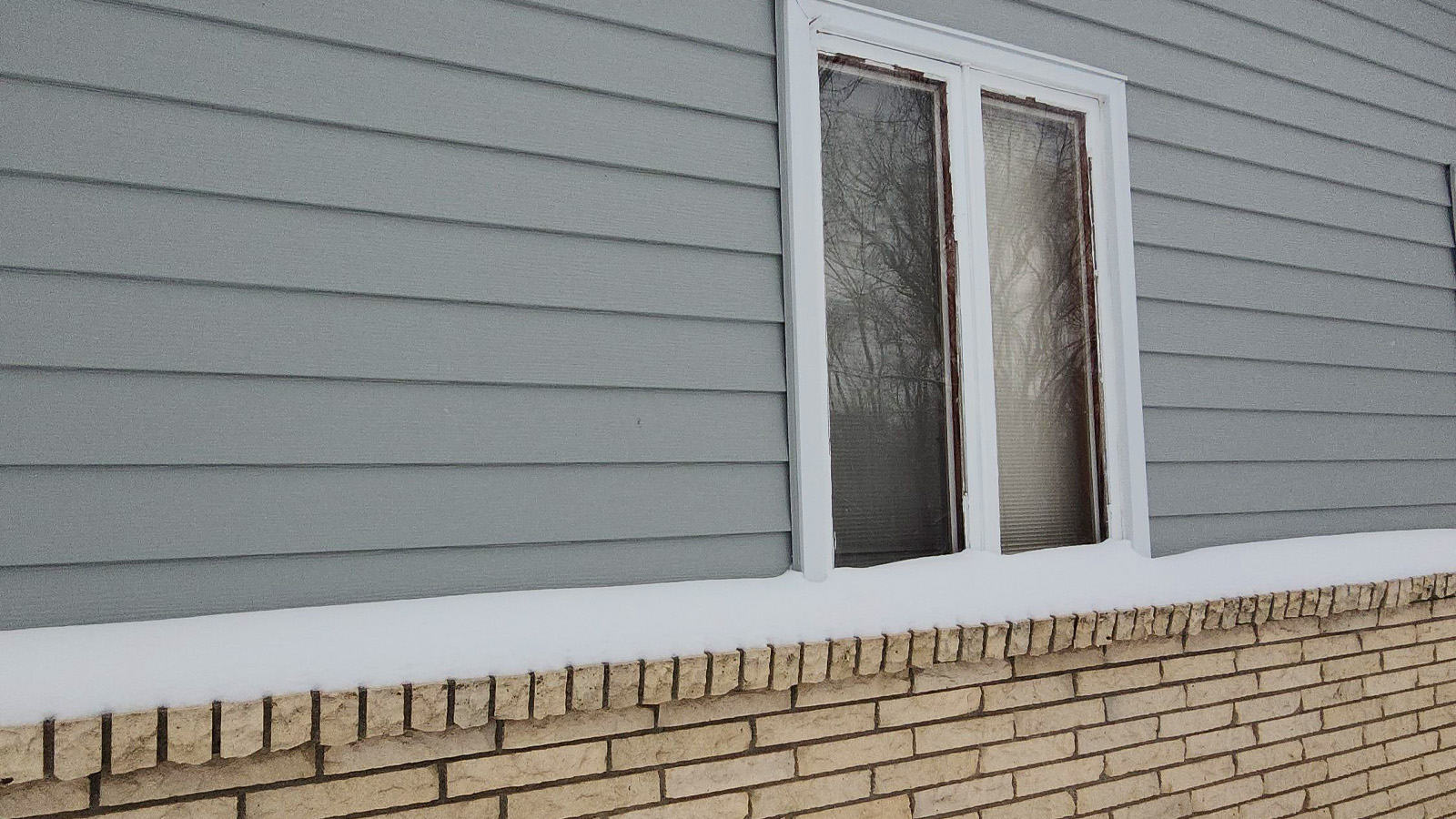 Siding project in Roseville, EDCO Steel Kore, Driftwood Gray