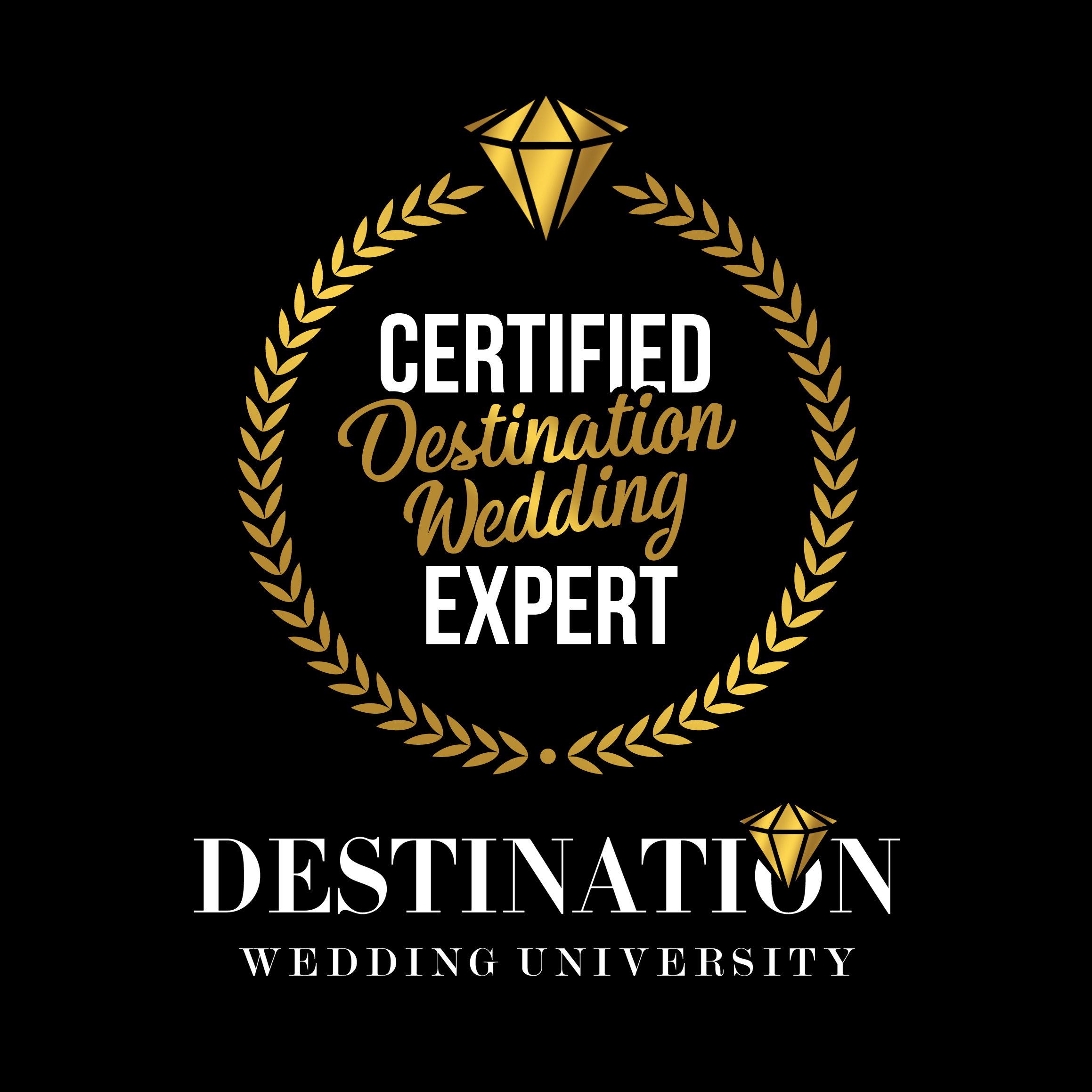 Certified Destination Wedding Expert