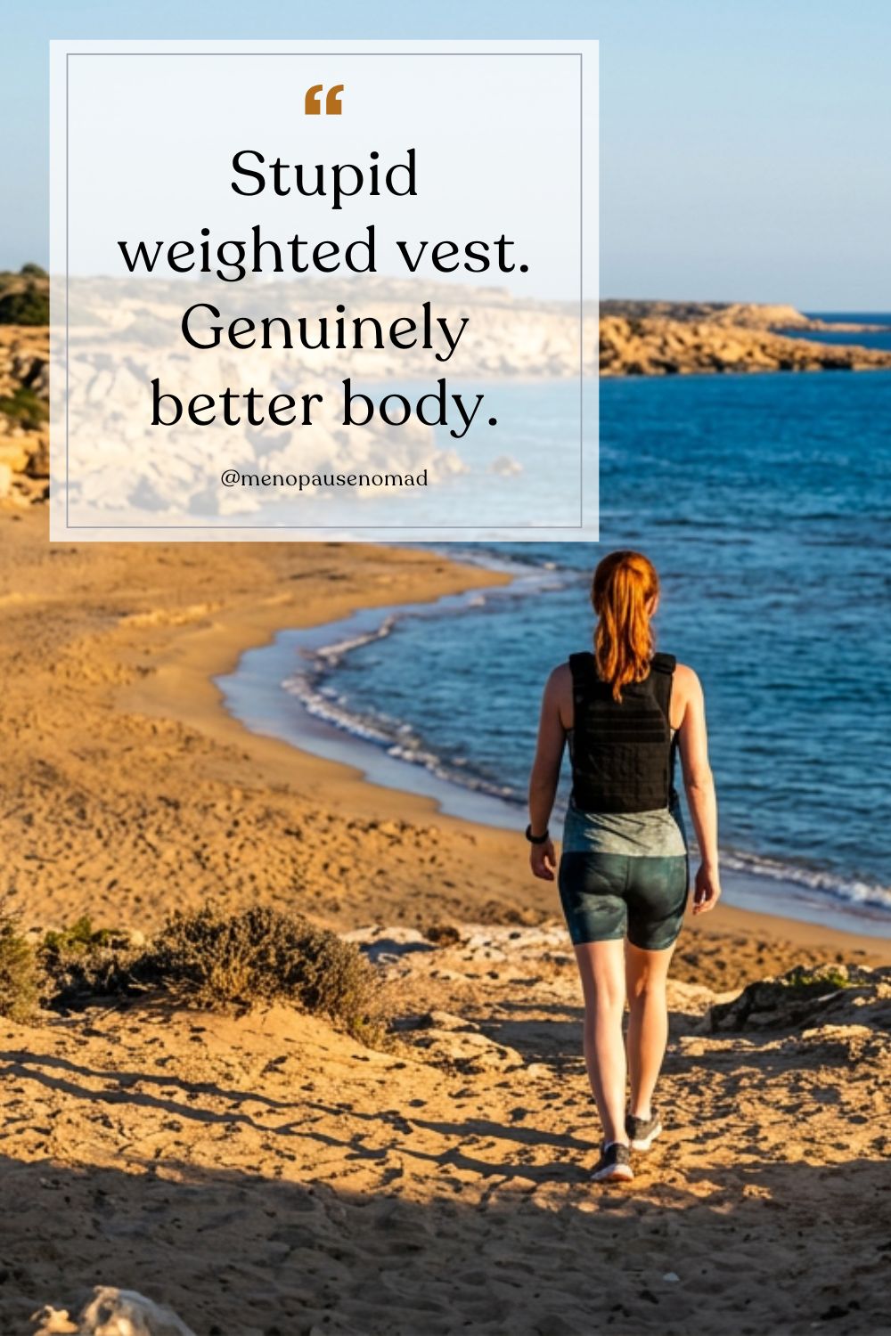 stupid weighted vest