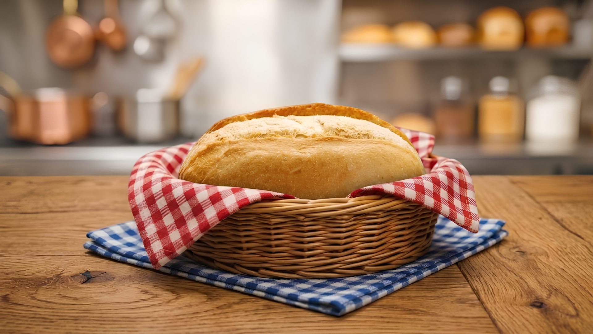 Sandwich rolls fresh from the oven