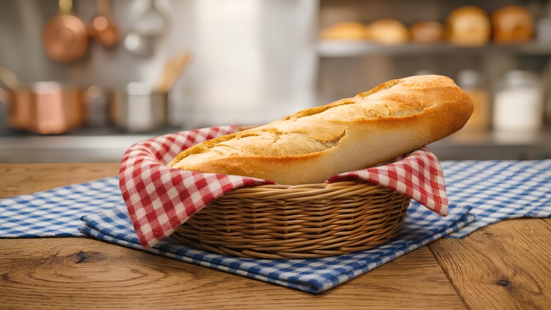 French baguettes and batards