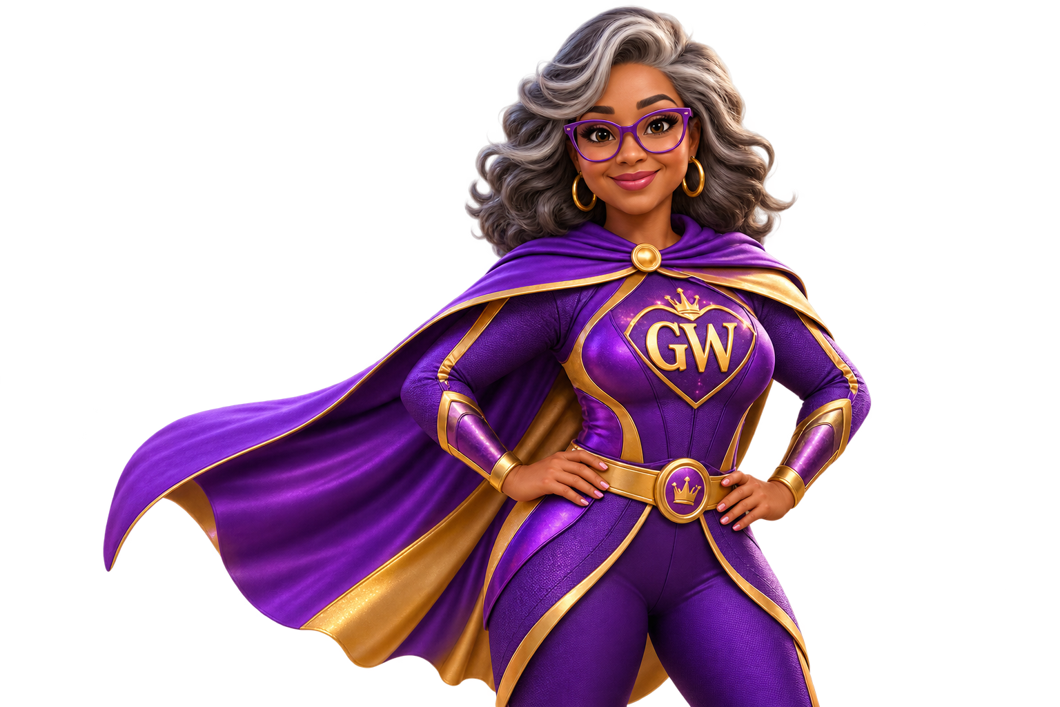 Granny Wonder in costume