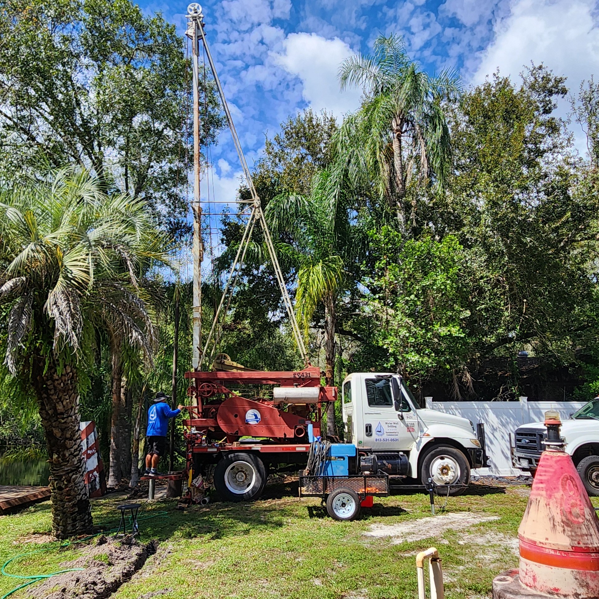 Irrigation well drilling for Florida landscaping