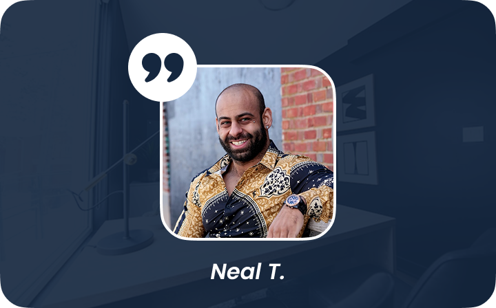 Neal T., ecommerce brand testimonial