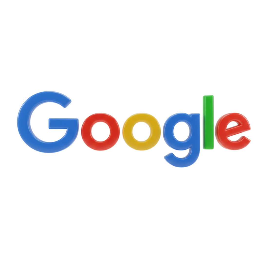 Google logo in vibrant colors, representing digital branding and online presence, relevant for optimizing Google My Business accounts.