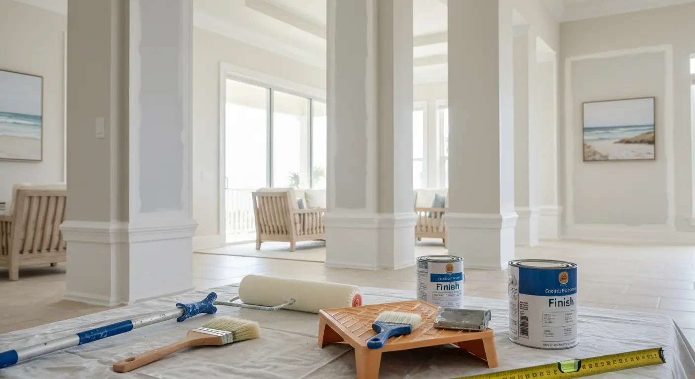 Interior painting project