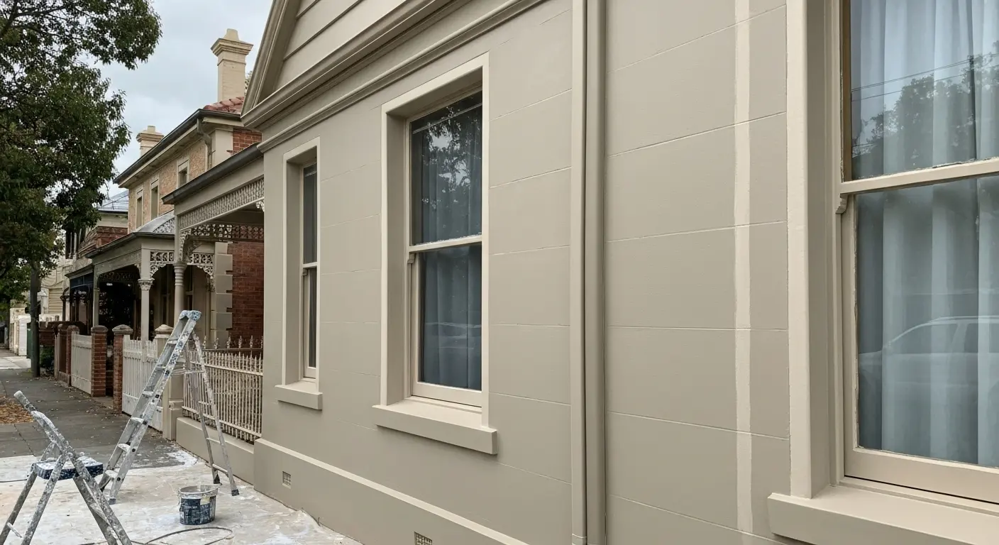 Exterior home painting in West Melbourne
