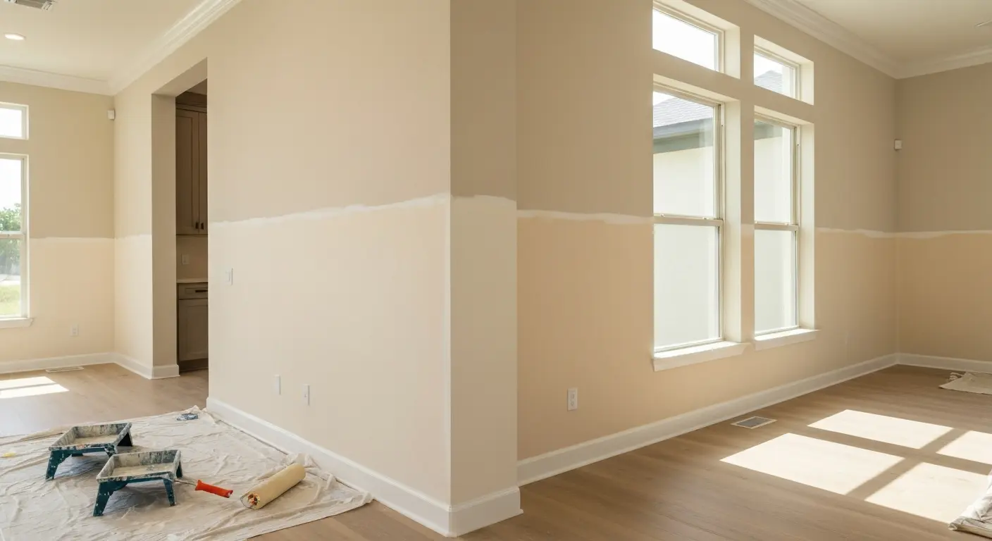 Interior room painting