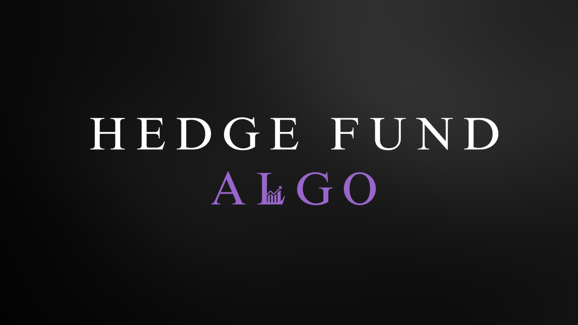 Hedge Fund Algo