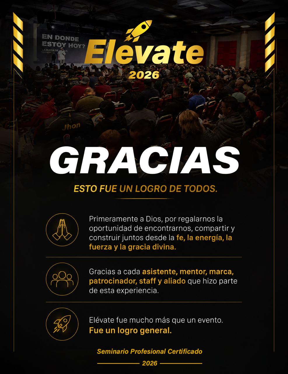 Elévate — Gracias