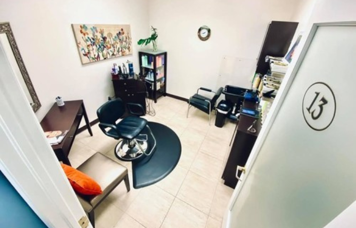 Beauty suite interior Cedar Rapids Iowa