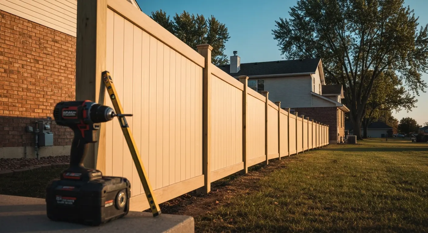Fence installation