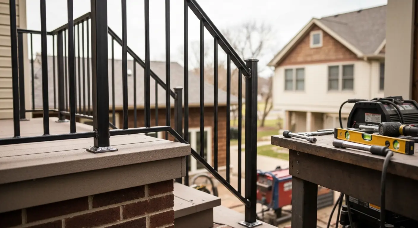 Railing repair service