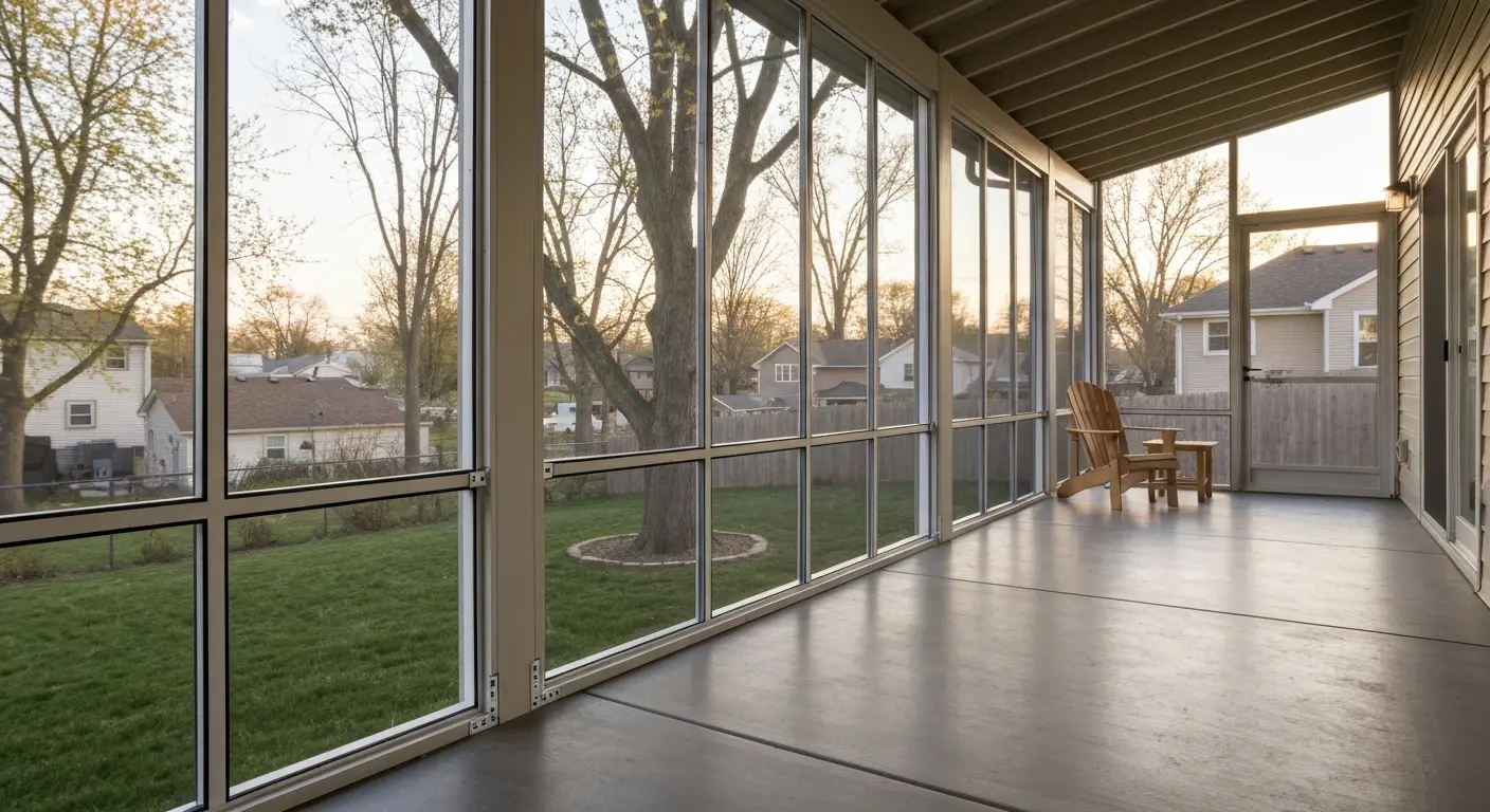 Season room construction