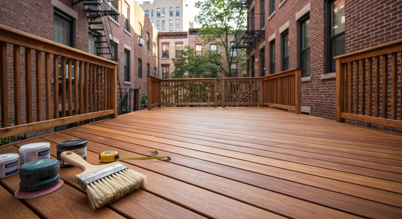 Deck repair and restoration