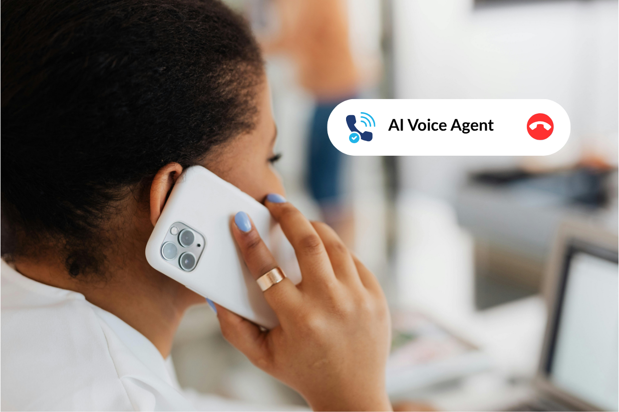 AI voice agents answering calls
