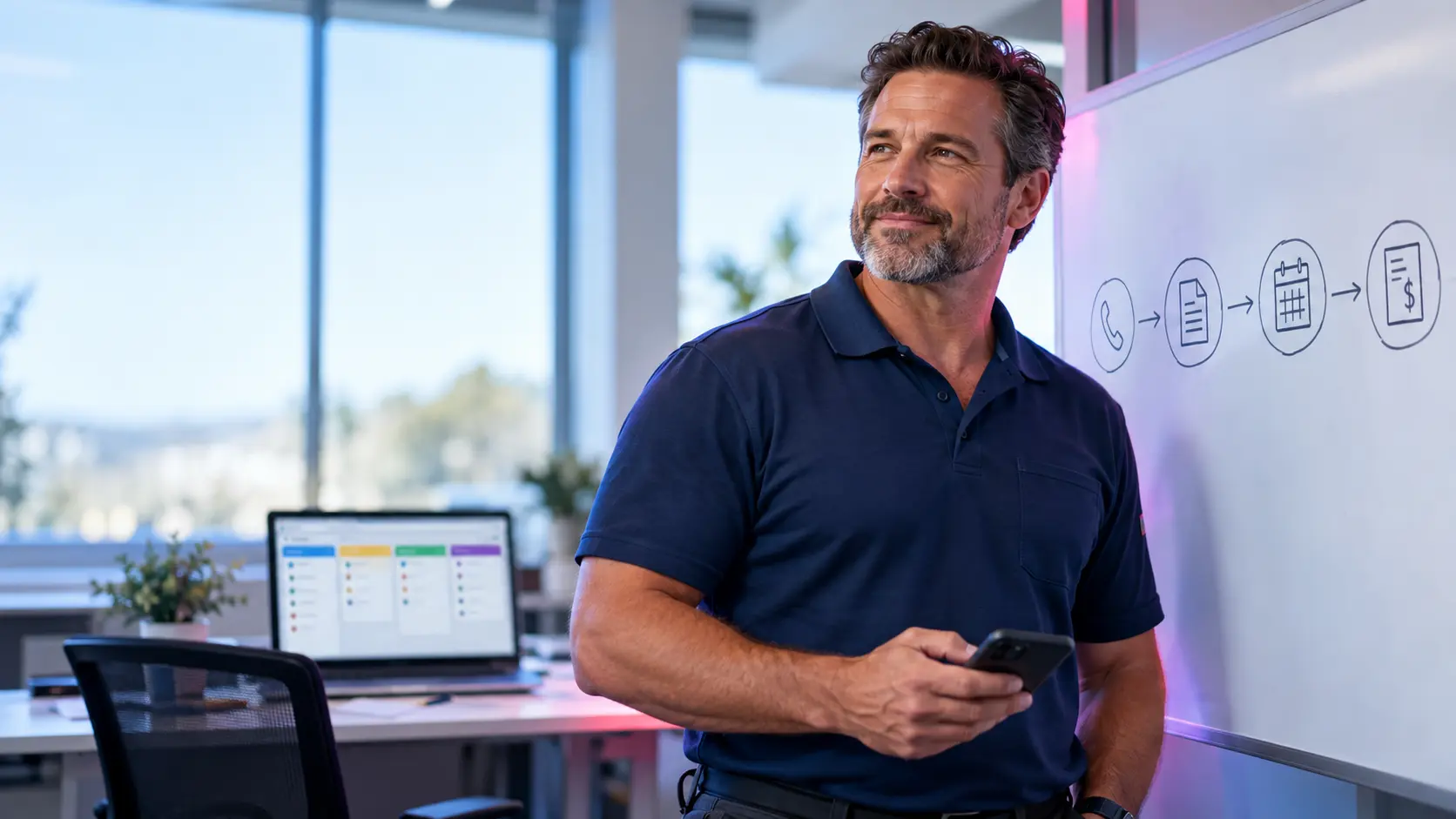 Service business owner comparing Magic and CGX Virtual Solutions