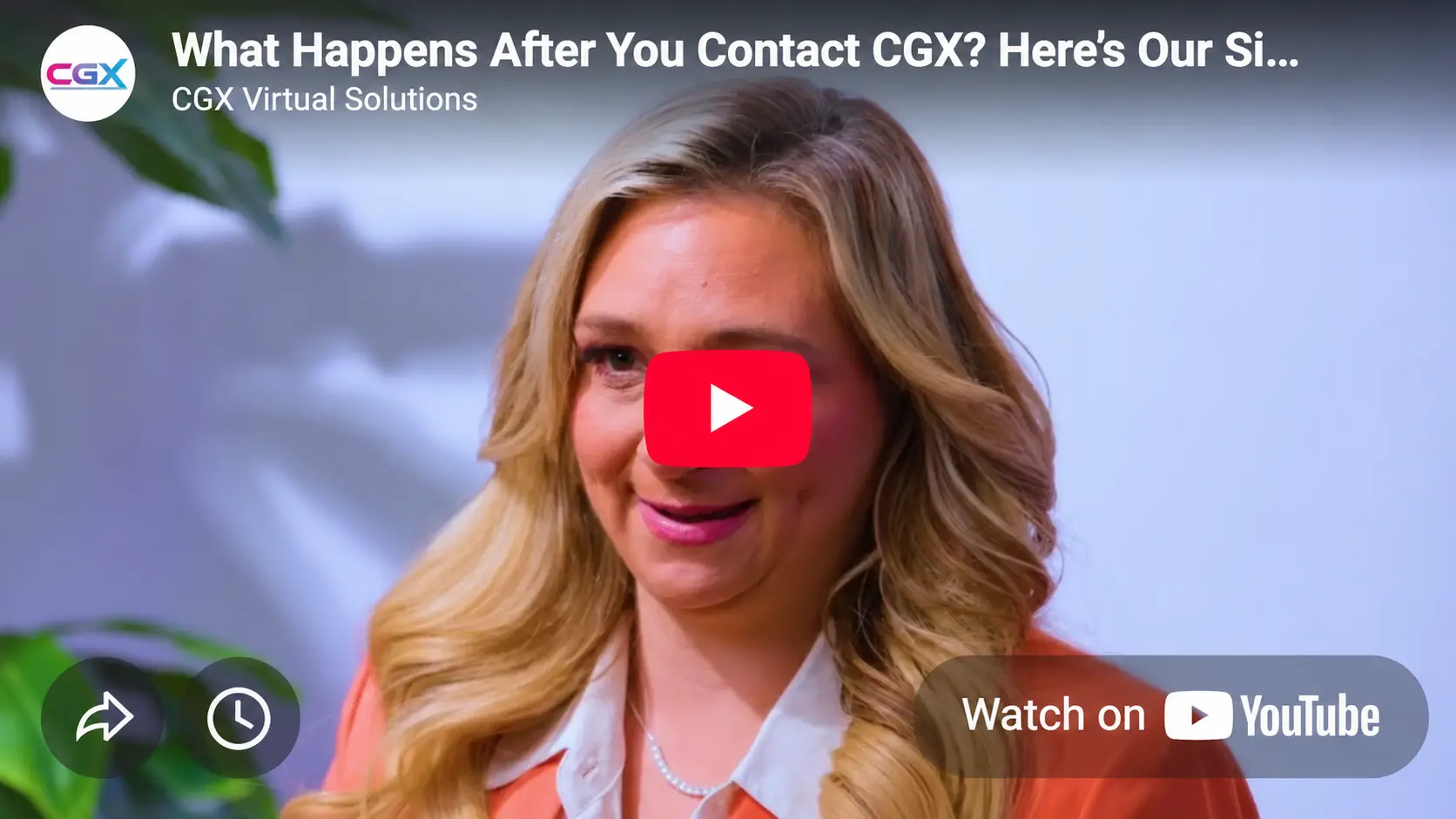 What Happens After You Contact CGX?
