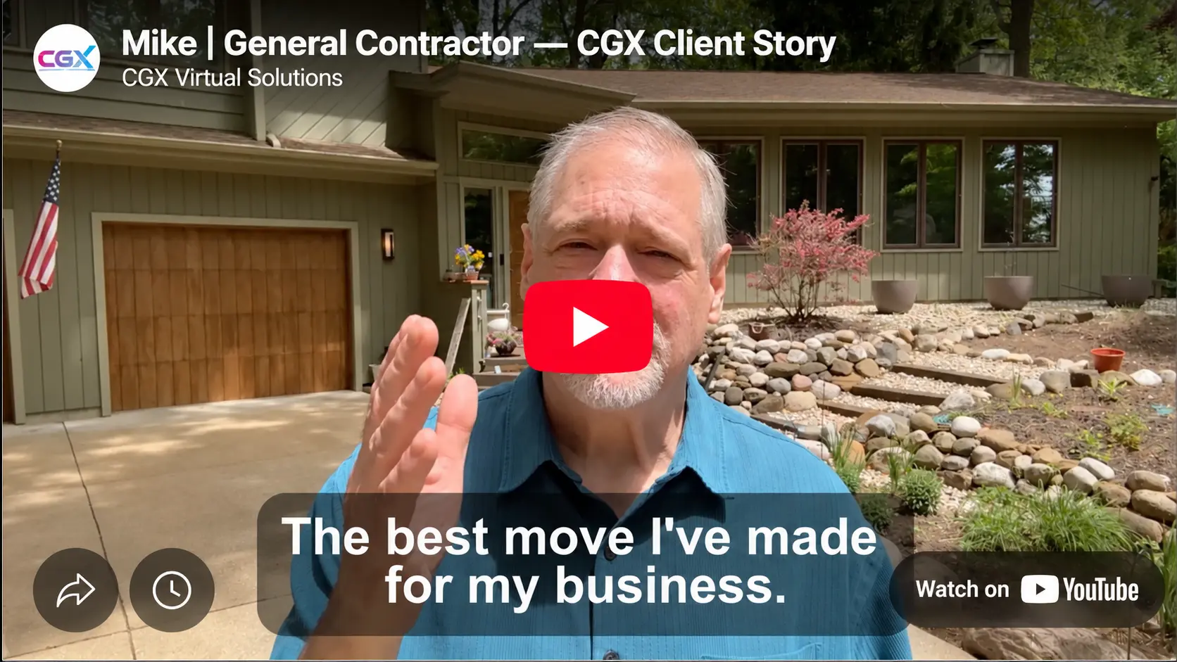 Mike — CGX client story