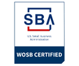 SBA Certified Woman-Owned Business logo