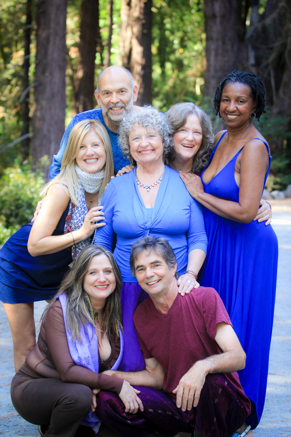 Evalena Rose with her community