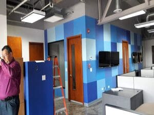 Epoxy floors in Garland