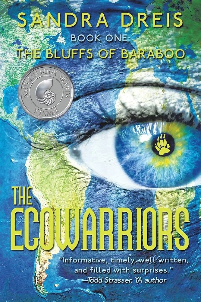Cover of The Ecowarriors: Book One — The Bluffs of Baraboo by Sandra B. Dreis.