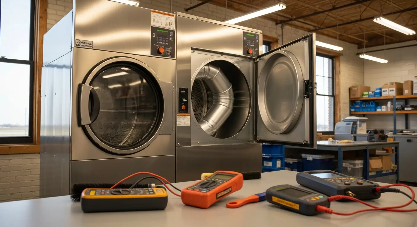 Commercial dryer repair service