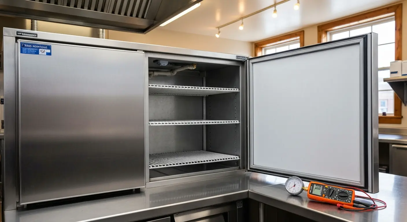 Prep table refrigeration repair