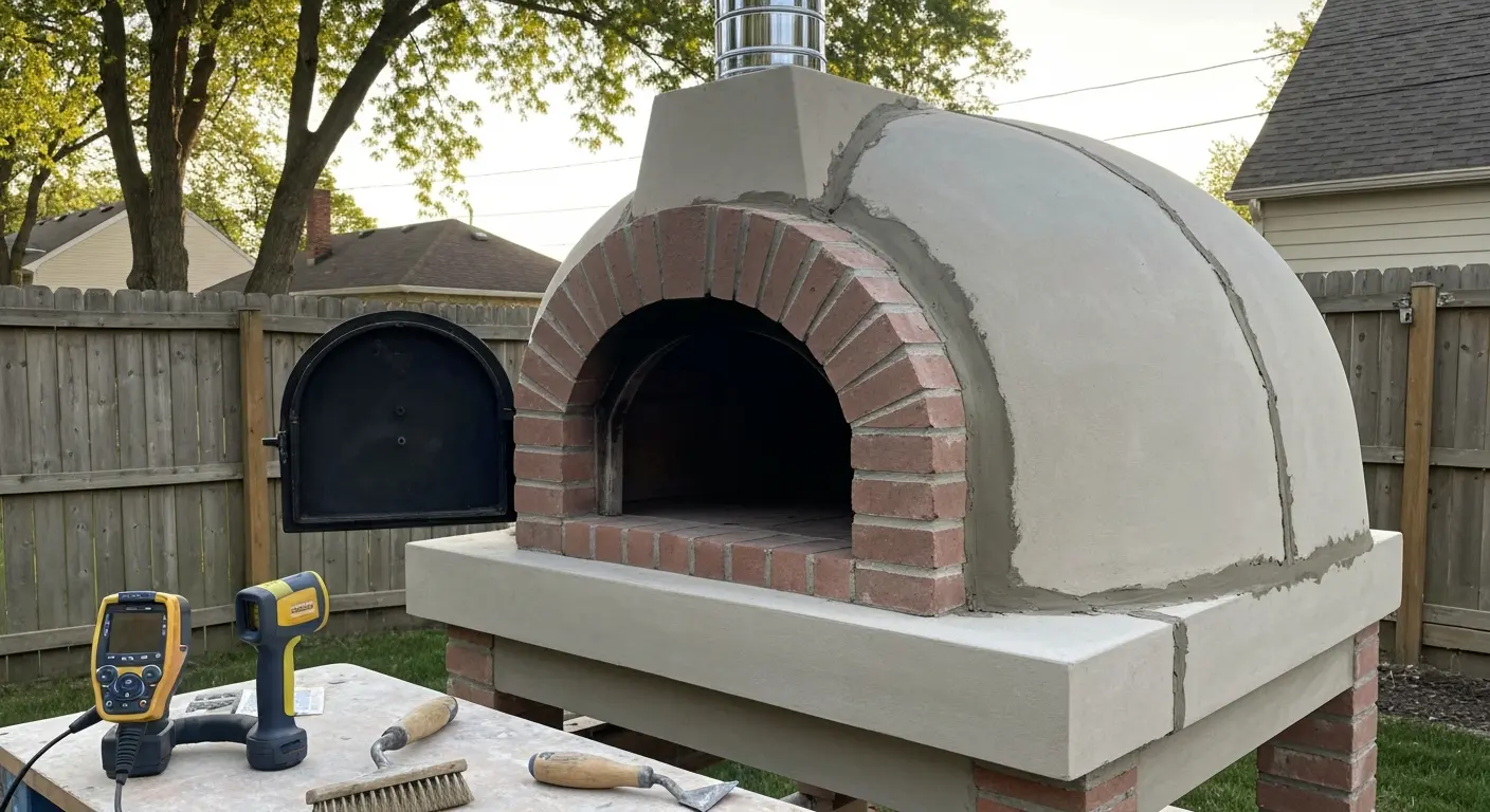 Pizza oven repair and thermal testing service