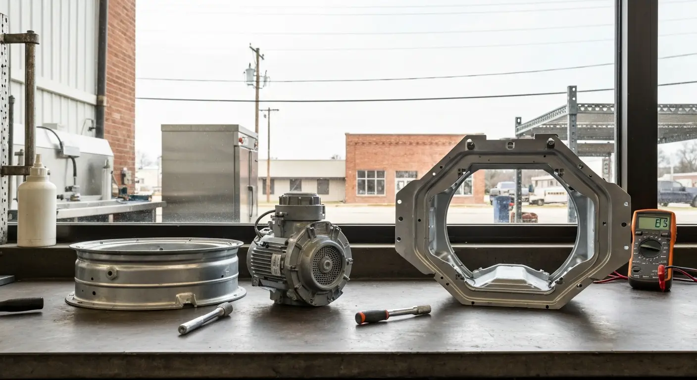 Commercial washer repair service