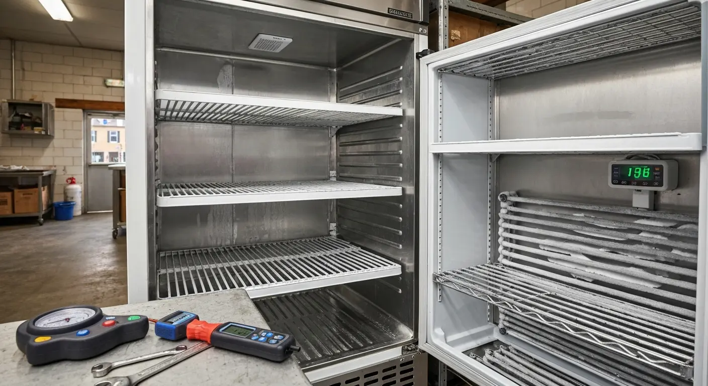 Commercial refrigerator service