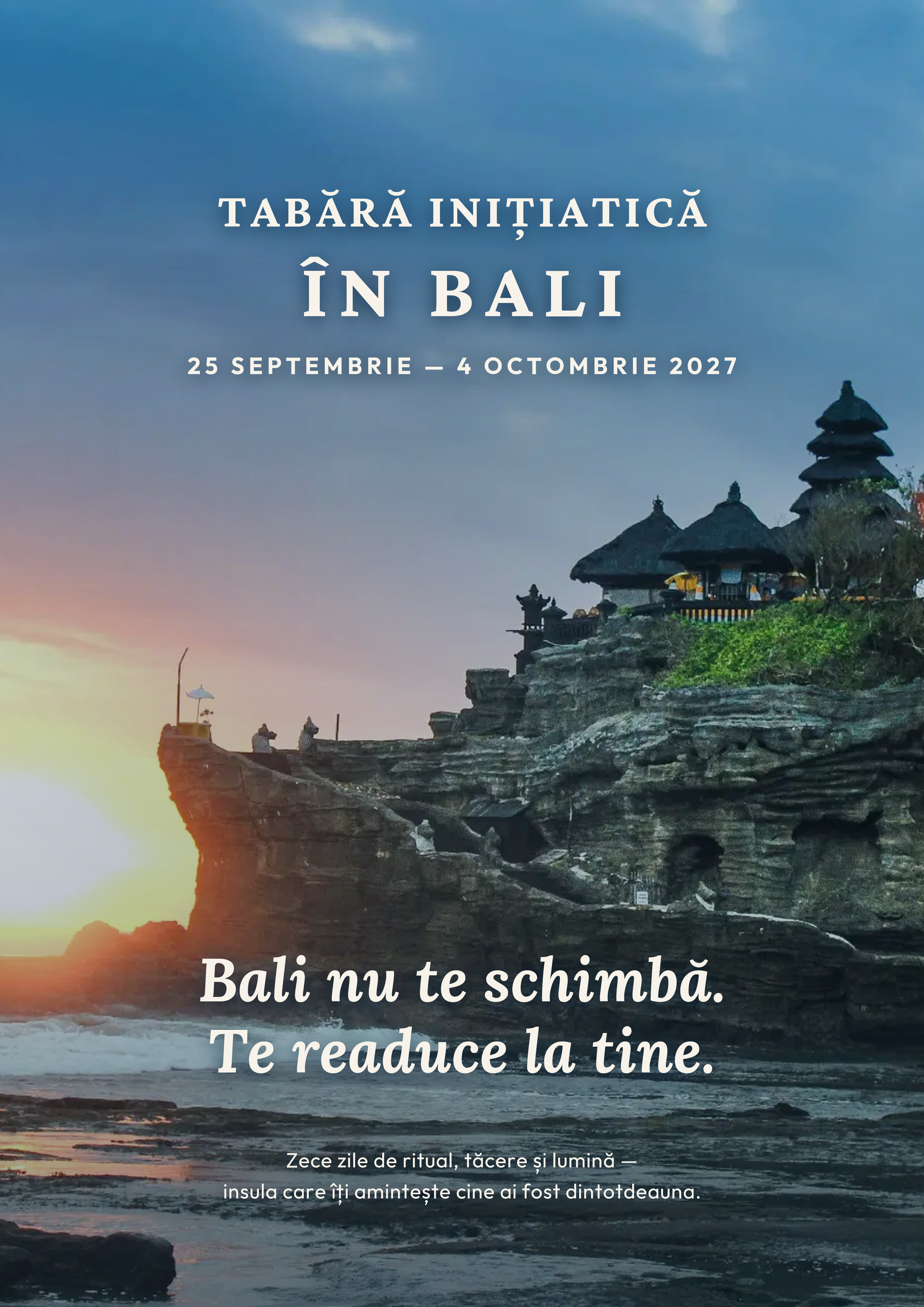 Bali - călătorie inițiatică