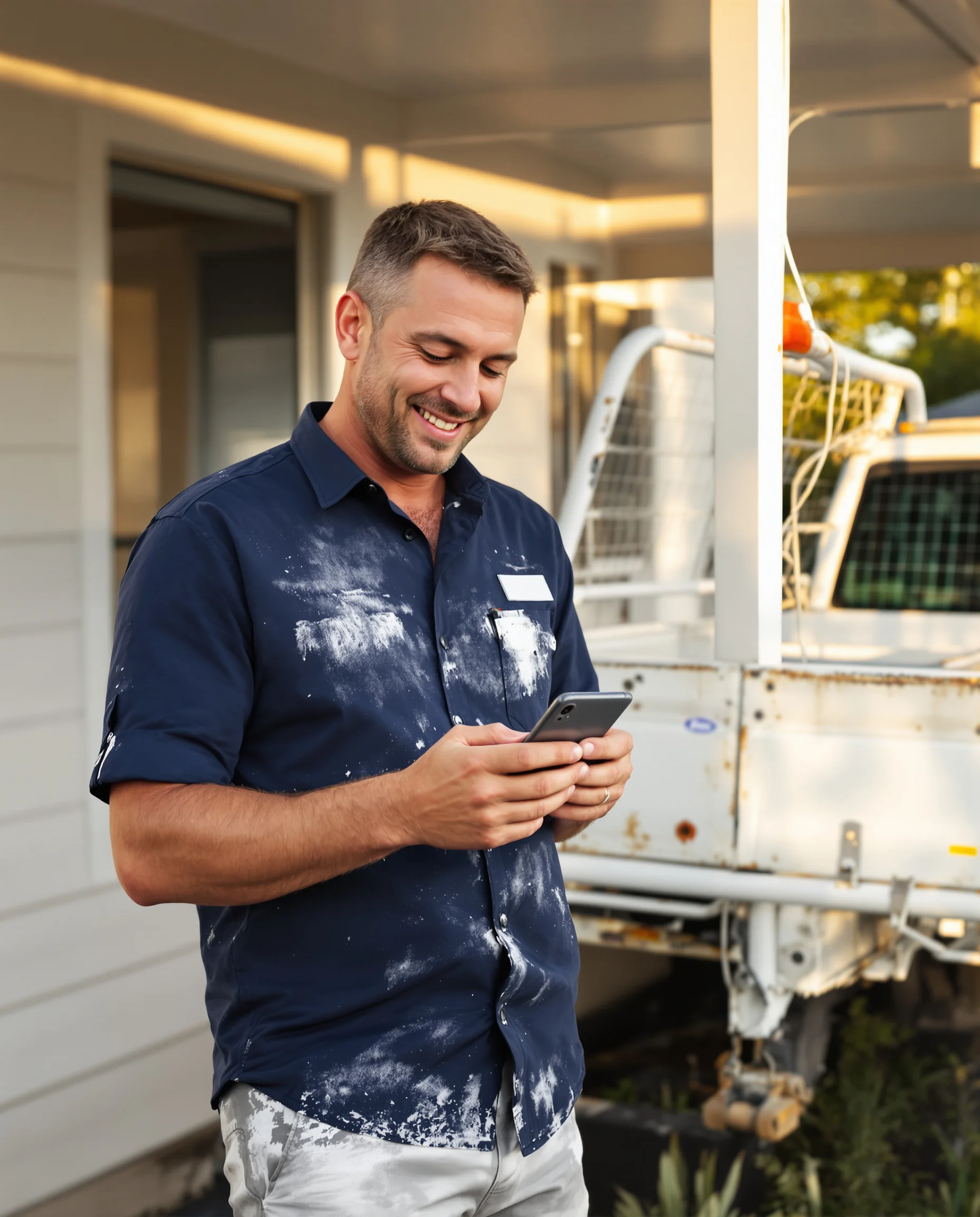 Local business owner using the Action Digital Platform