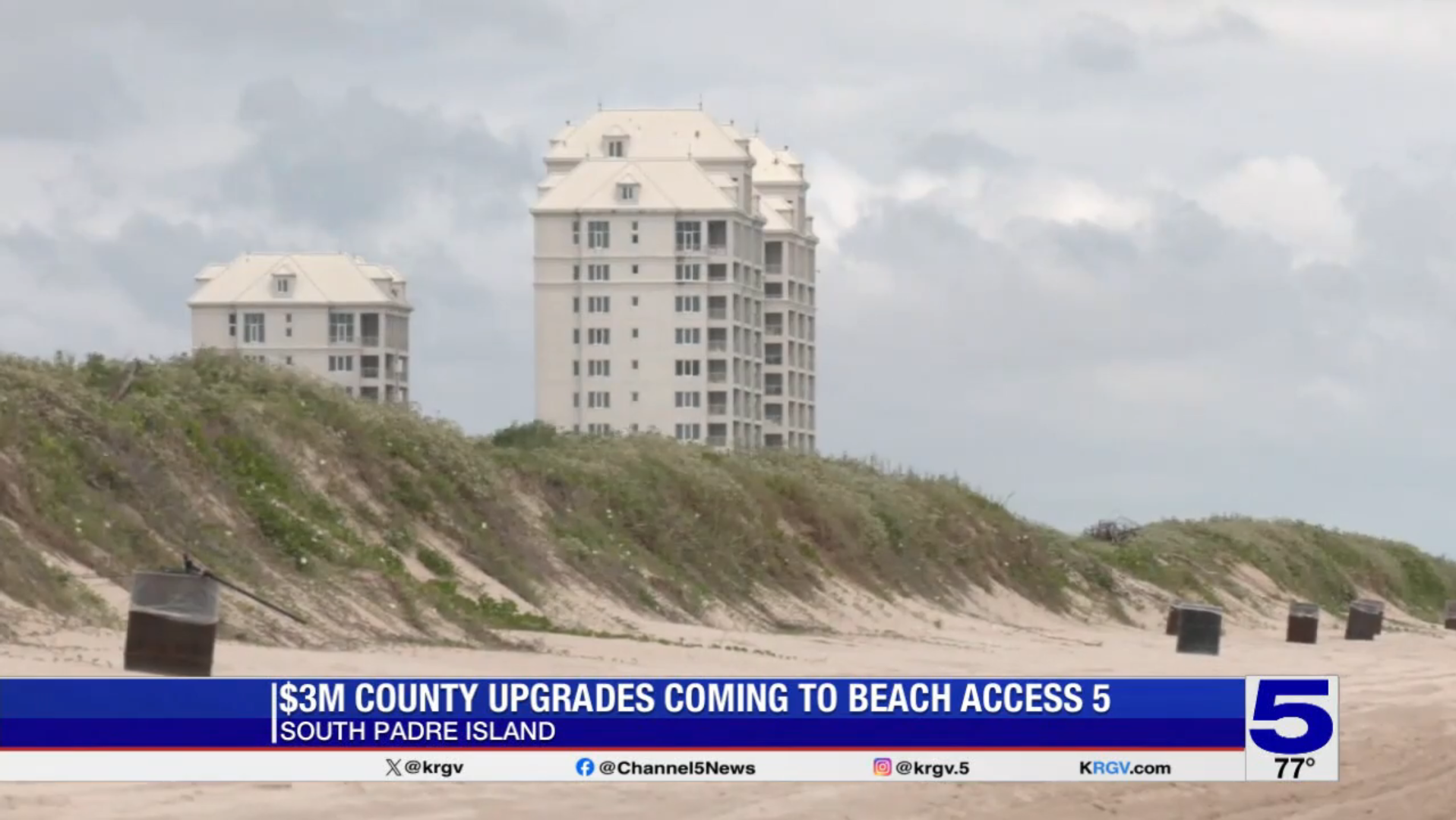 South Padre Island Levels Up